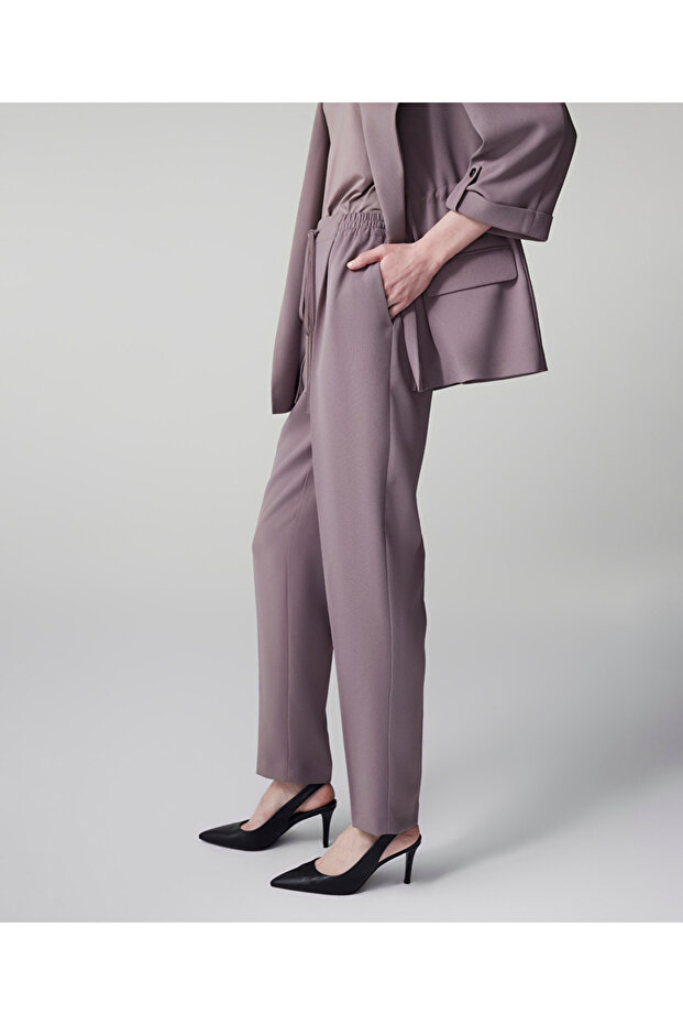 Elastik bel pantolon - 2