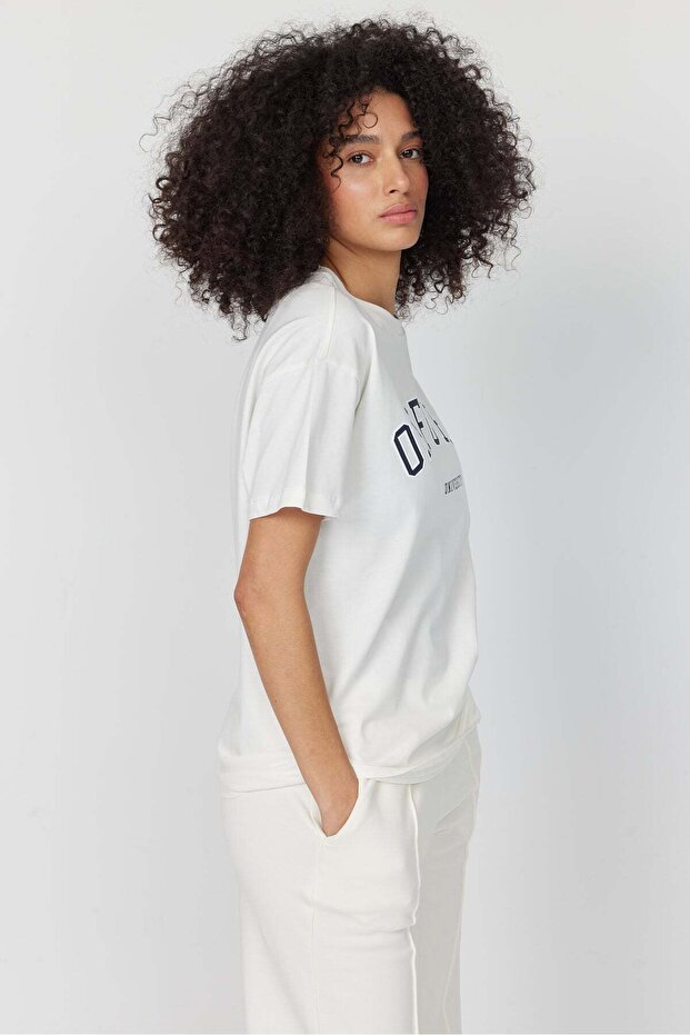 Kadın Basic T-shırt - 5