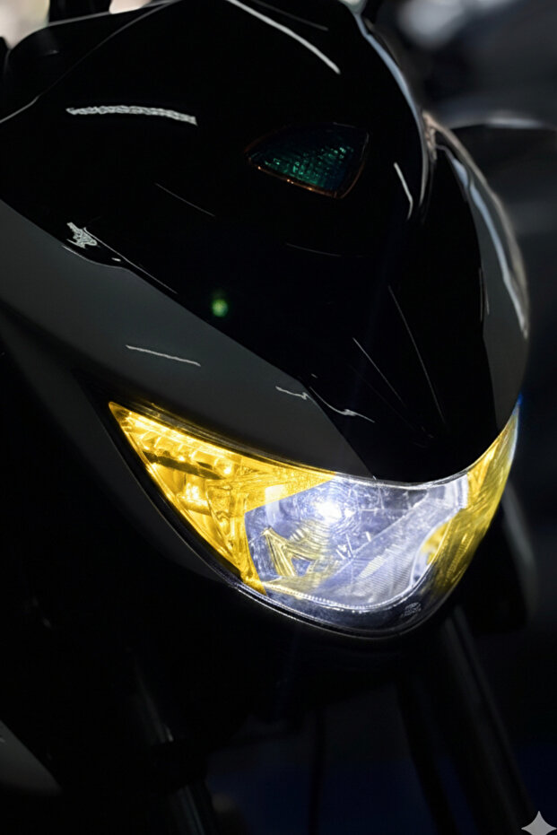 Daytime Led Sticker Headlight Design Film Headlight Sticker (Right-Left) for Mondial Drift-L