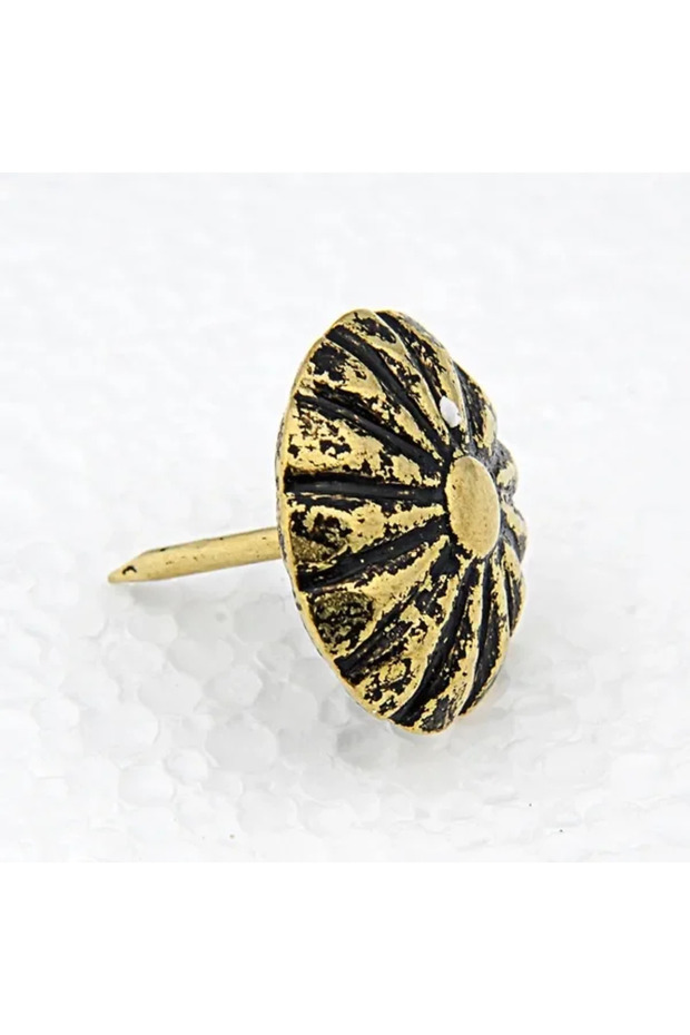 - Daisy Patterned Antique Kabara / Tack 18 mm 200