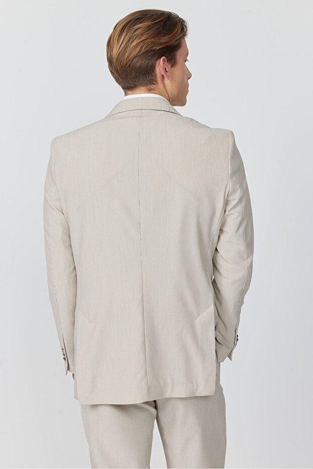 سترة رجالية بياقة على شكل طائر السنونو - 3