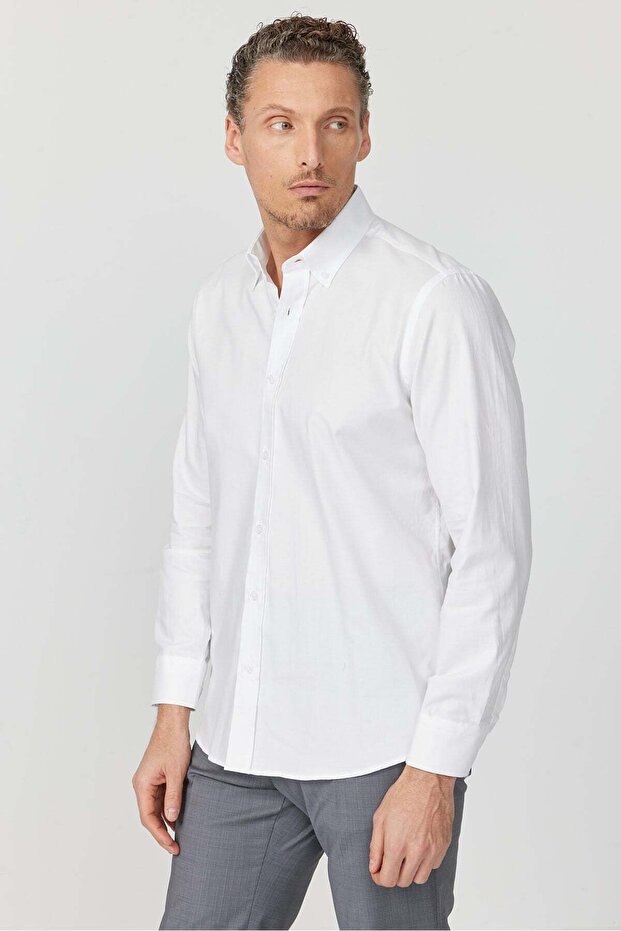 قميص رجالي عادي - 3