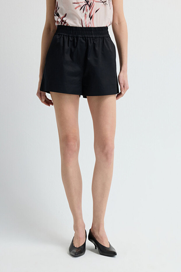 Beli Lastikli Şort - 2