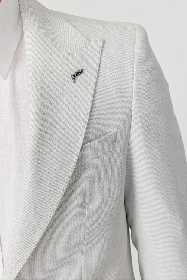 سترة رجالية بياقة على شكل طائر السنونو - 6