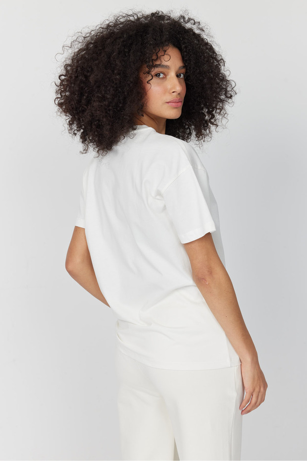 Kadın Basic T-shırt - 3