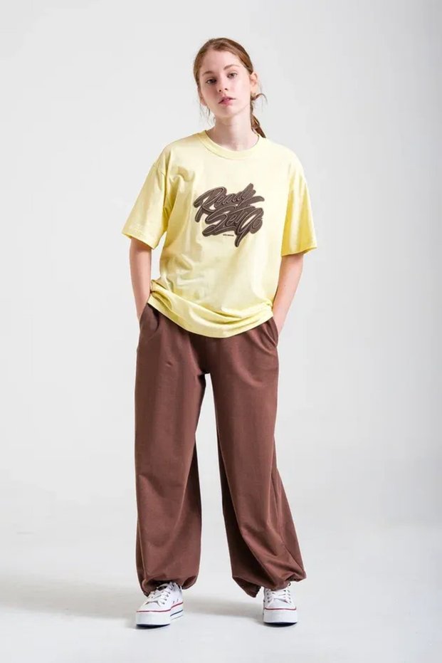 Girl's 8406 T-Shirt and Pants 2 Thread Set