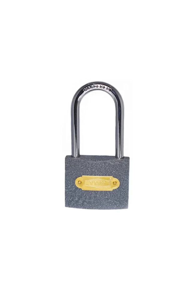 Eco Gray Cast Long Hook Padlock 25mm