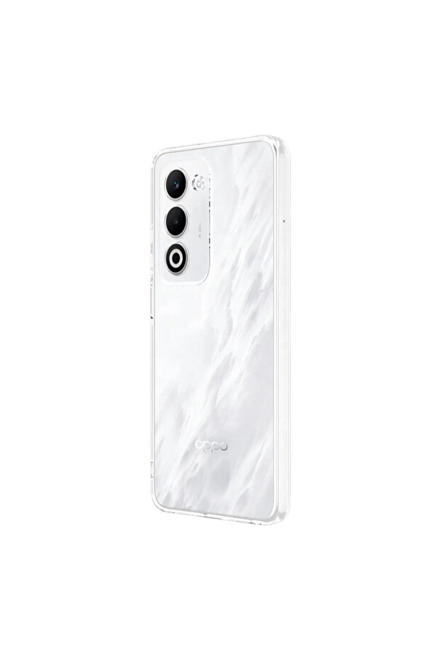 Oppo A5 4g Lüx Şeffaf Silikon - Şeffaf - 3