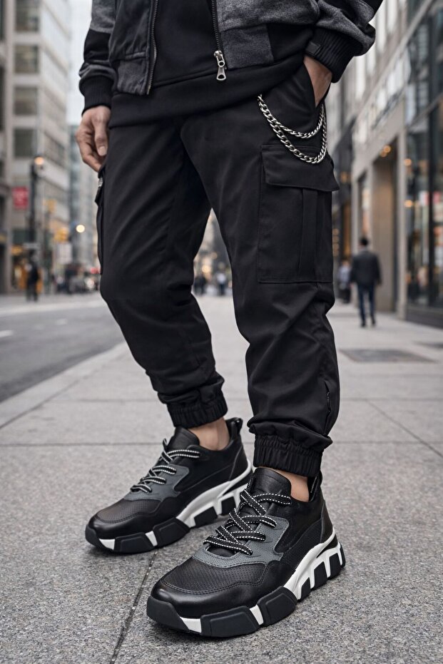 DERİ GÜNLÜK SNEAKER - 2