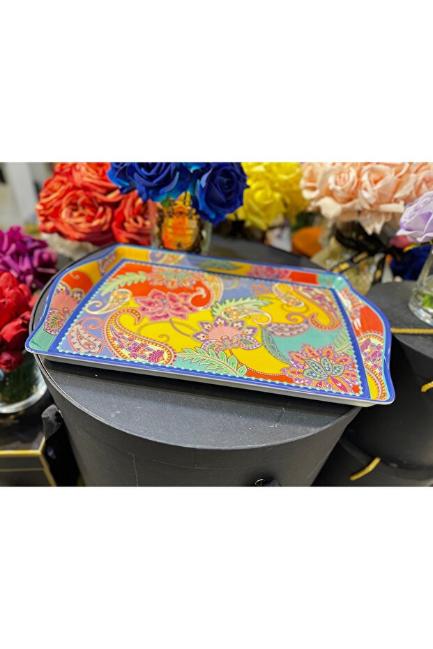 Esterhomedecor Rectangular Melamine Tray - 2