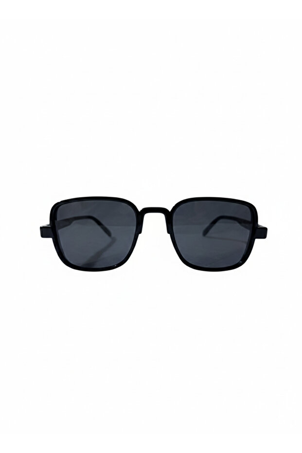 Women's Black Square Sunglasses Ek:42