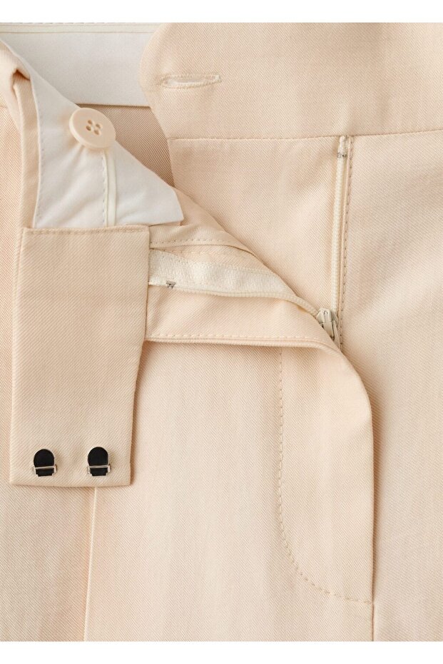 Lyocell düşük bel pantolon - 5