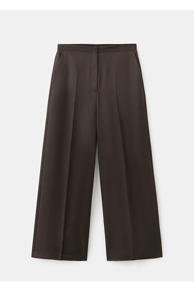 High-waisted lyocell pants - 3