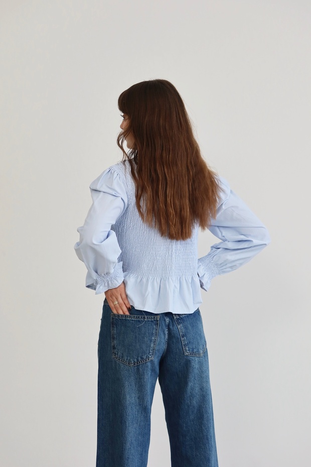 Gipeli poplin bluz - 4