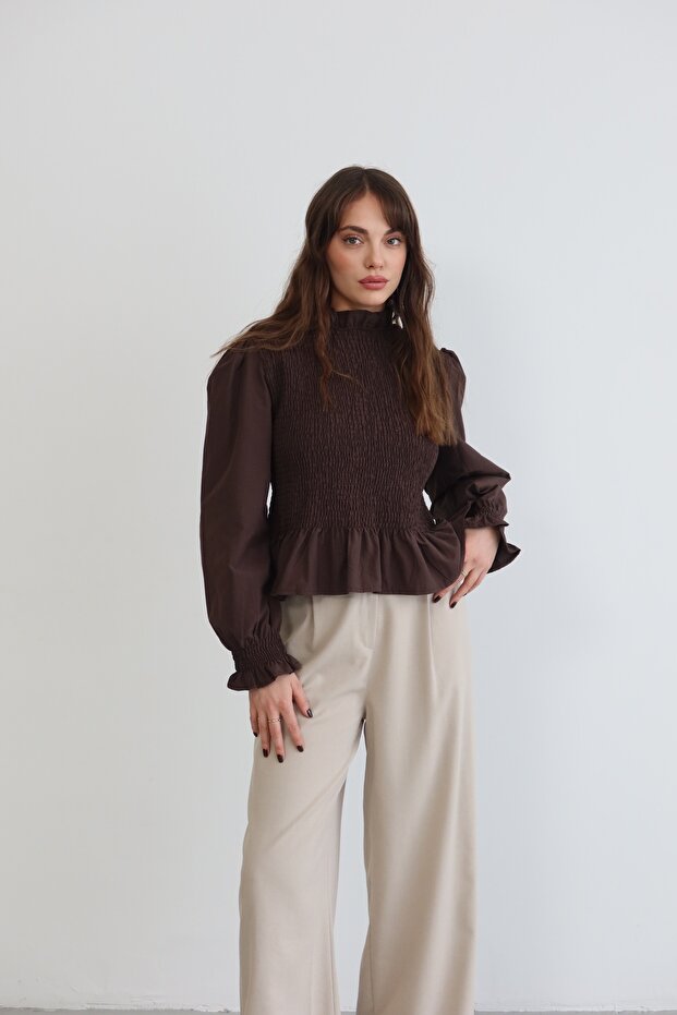 Gipeli poplin bluz - 1