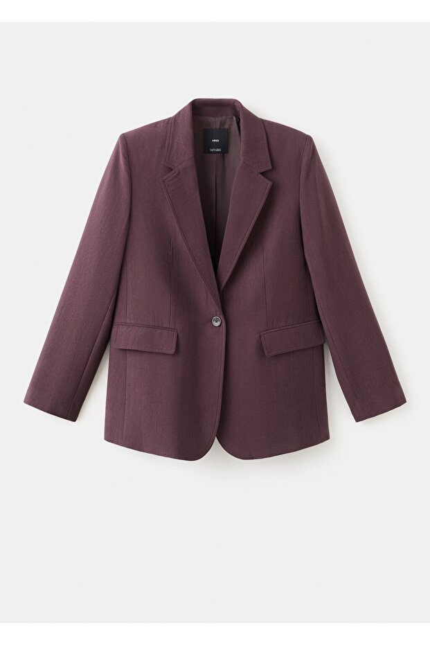 Lyocell blazer ceket - 3