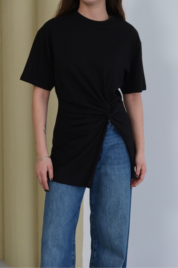 تيشيرت قطني برباط - 1