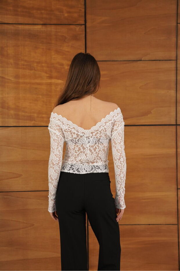 Мереживна блузка - 5