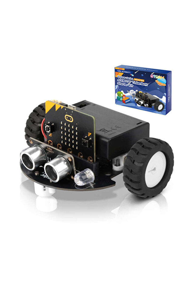 Kit Educationala Tetea, TinkerBot Starter ESP32, Wireless Controller Micro bit - 1