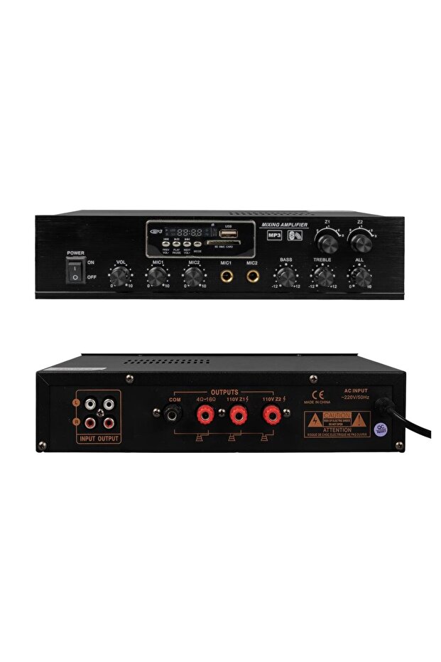 MT-802 80 واط 2 بويليه ميكسر أمفي