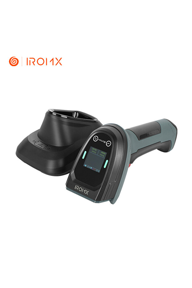 Iromx Wl10102Bs Tft Screen 1D/2D Wireless Barcode Reader - 6