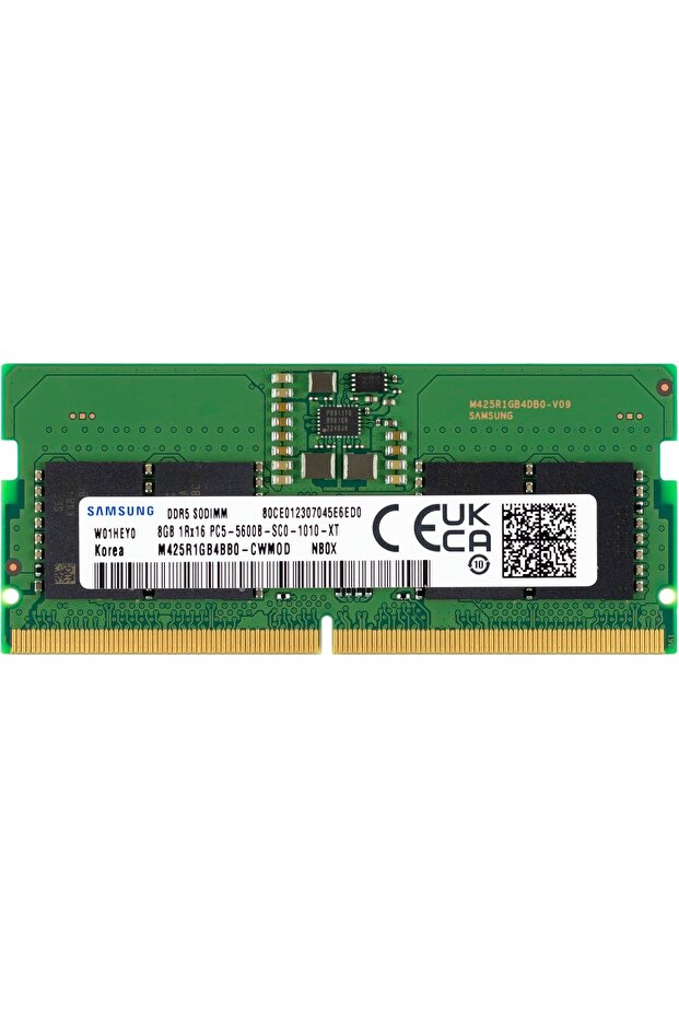 ذاكرة الوصول العشوائي للكمبيوتر المحمول بسعة 8 جيجابايت وسرعة 5600 ميجاهرتز DDR5 M425R1GB4BB0