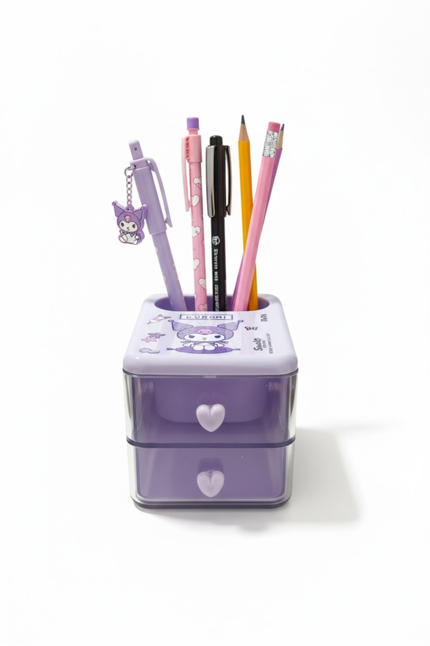 License-Protected Desk Pen Holder