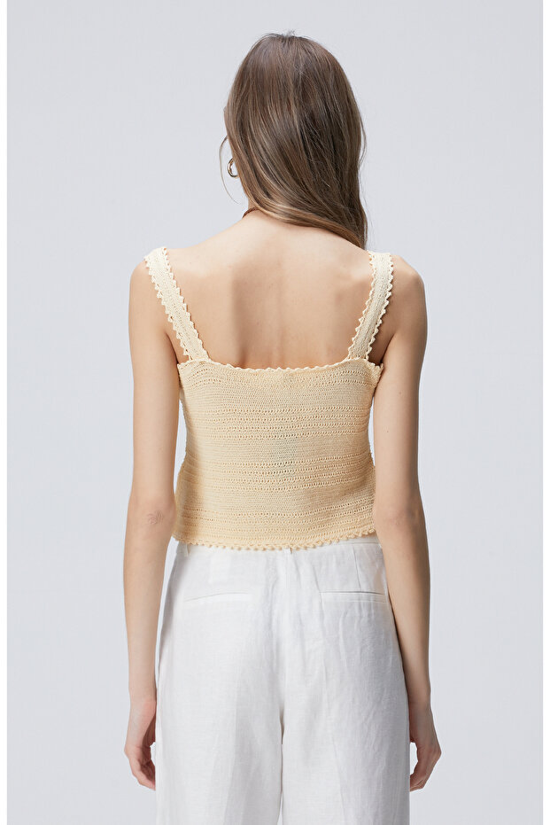 Vanilya Triko Bluz - 5