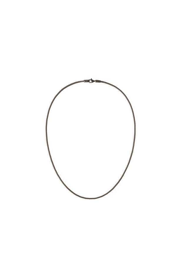 Tide Mesh Necklace Graphite 1.8