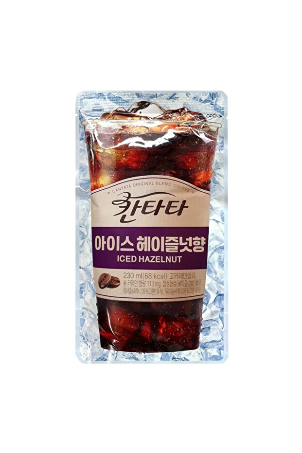 Hazelnut coffee 230ml x 50