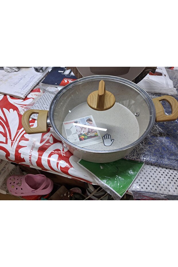 Granit basık tencere no 24 - 2