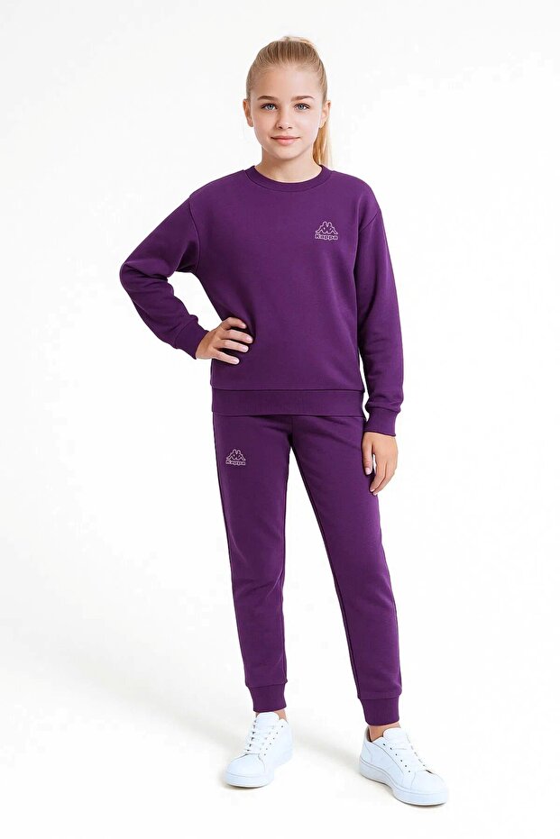 5-16 Years Licensed Girls' Suit - Purple
