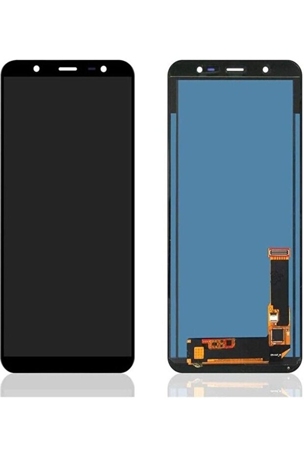 لوحة شاشة LCD تعمل باللمس من نوع OLED لهاتف سامسونج جالاكسي J8