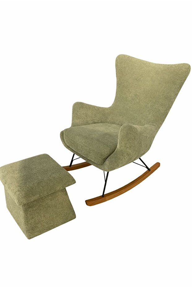 Rahat Sallanan Berjer yeşil - 4