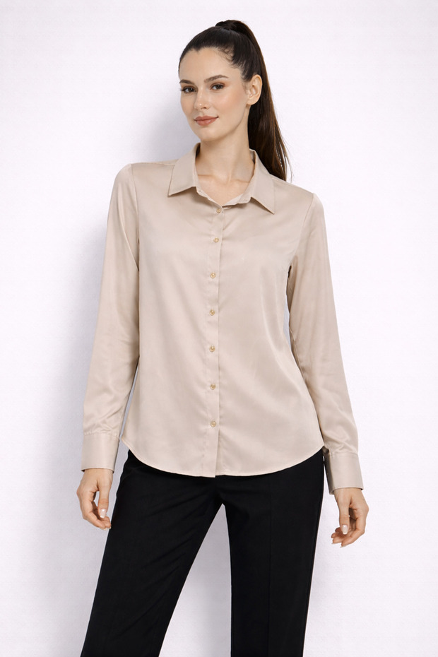 Manşeti Düğmeli Gömlek 2002 - 3