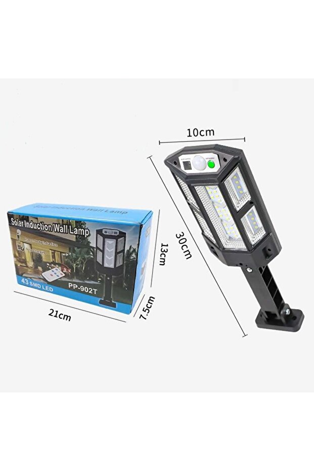 43 LED 2025 NEW 43LED 60000LM Solar Outdoor Lights Wall Lamp Sunlight Motion Sensor Light Waterproof