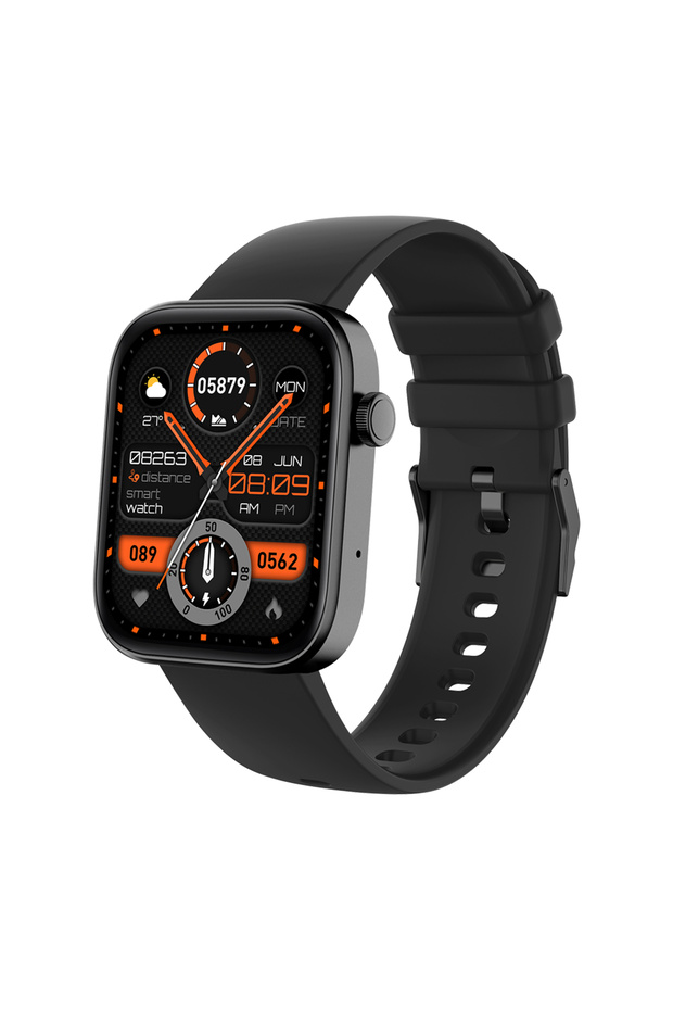 ColMi black COLMI P71 Smartwatch for Men And Women with Voice Calling Health Monitoring IP68 Waterpr