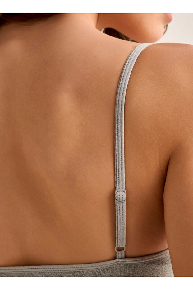 قميص داخلي مُشكّل للجسم مع حزام قابل للتعديل - 4