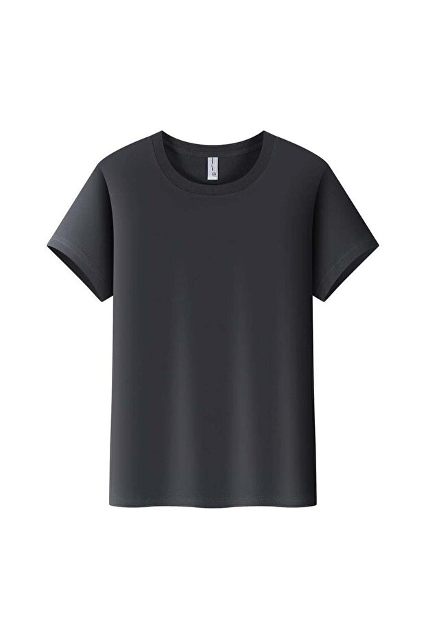 Combed Cotton Round Neck Short Sleeve T-Shirt