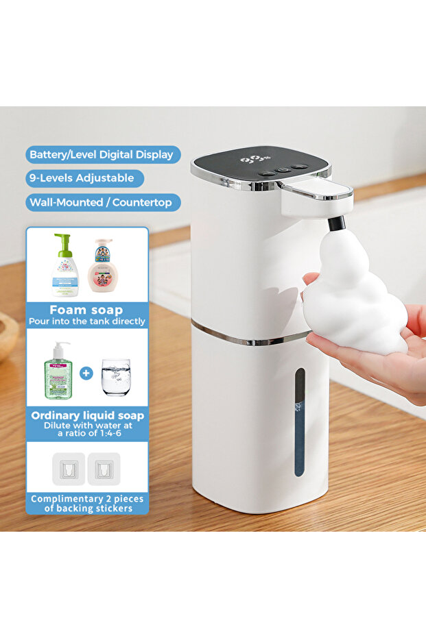 P20-1 White Foam Induction Hand Sanitizer, Automatic Liquid Soap Dispenser, Foam Hand Washing Machin