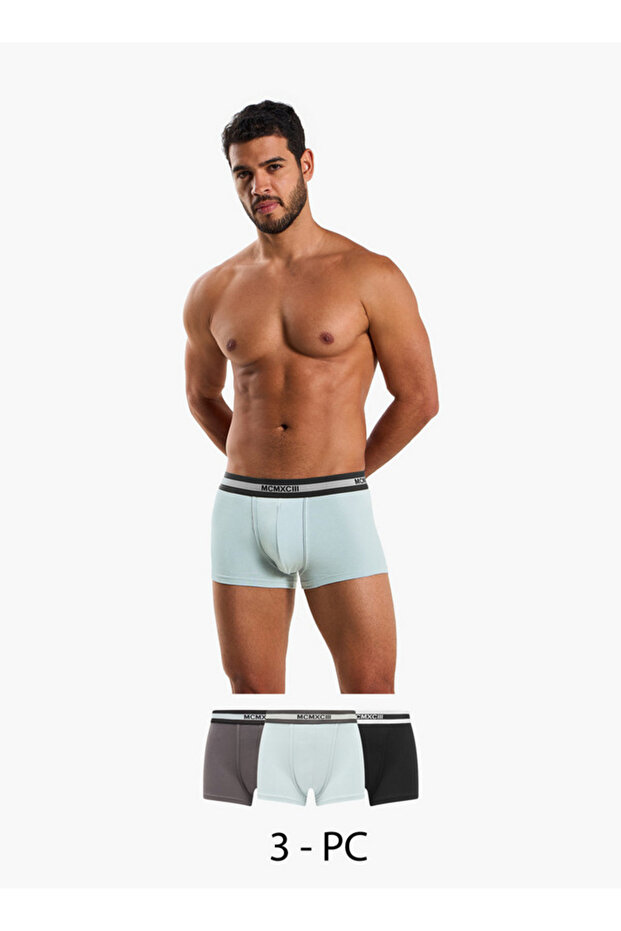 Men Printed Waistband Hipster Briefs - Pack of 3