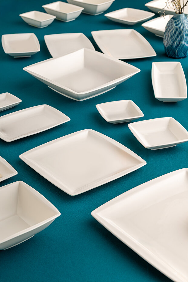 وعاء باموكالي مستطيل الشكل 15 سم - 8