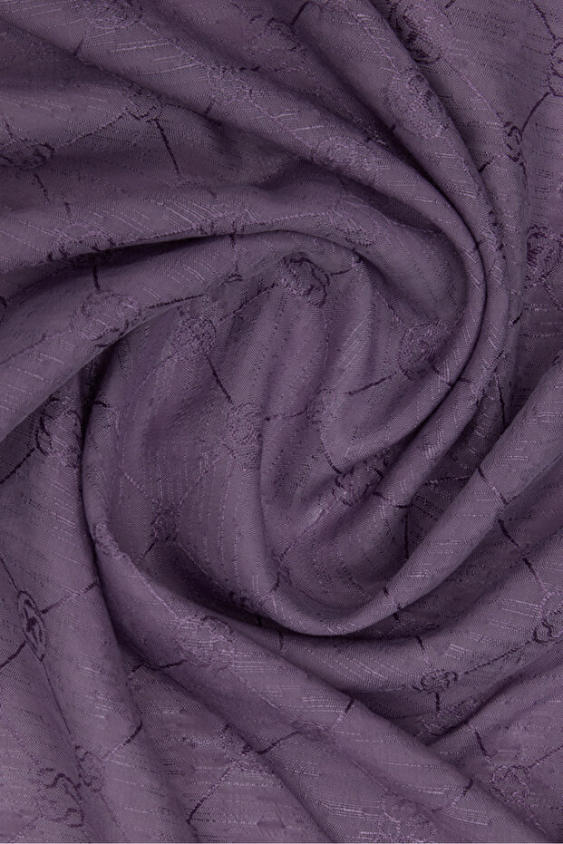 Mor 70X190 CM Koza Şal - 3