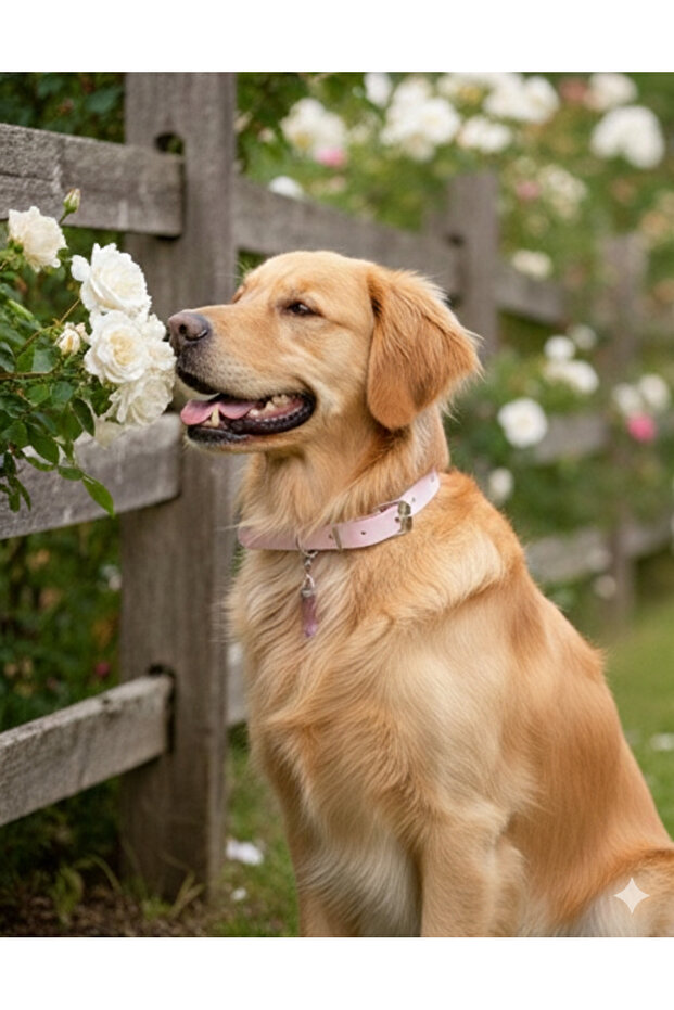 Special Design Natural Stone-Looking Stoned Dog Collar Waterproof