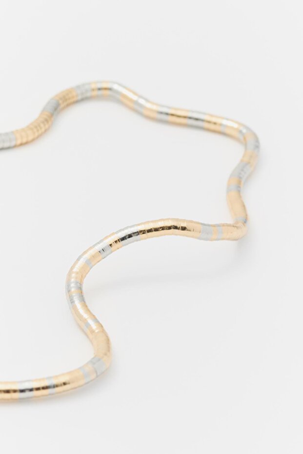 Şekillendirilebilir metalik kolye - 6