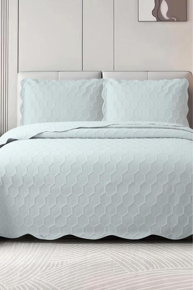 Geneva Fiber Filled Double 240X260 cm Bedspread Gray