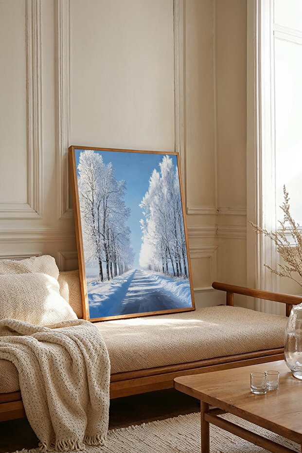 One Piece Wooden Framed Painting Tk2645