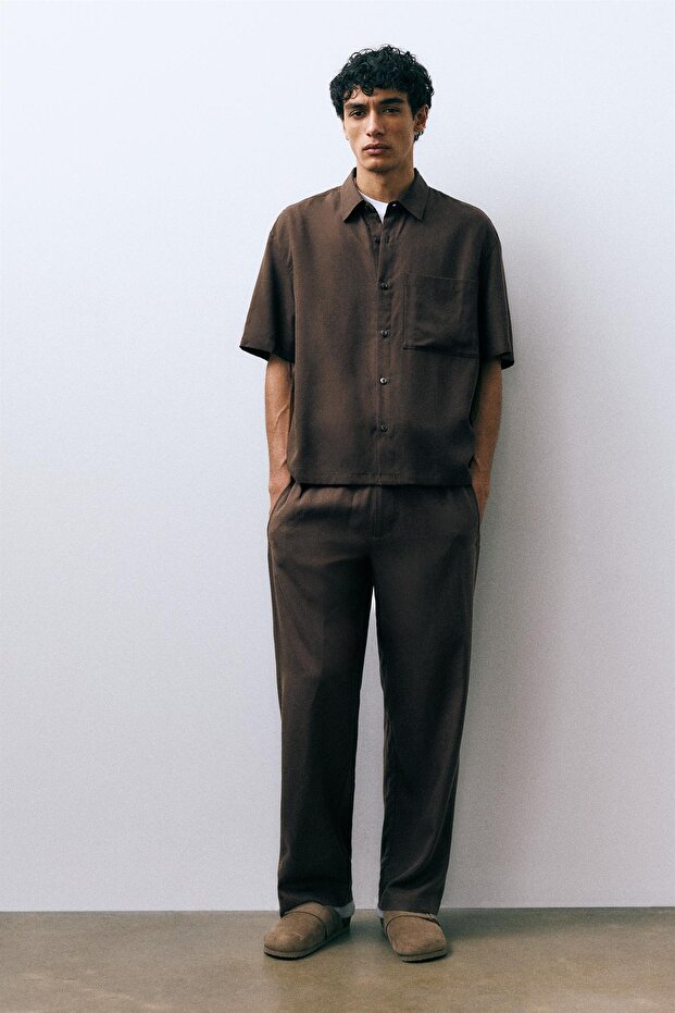 Tailored fit jogger pantolon - 1