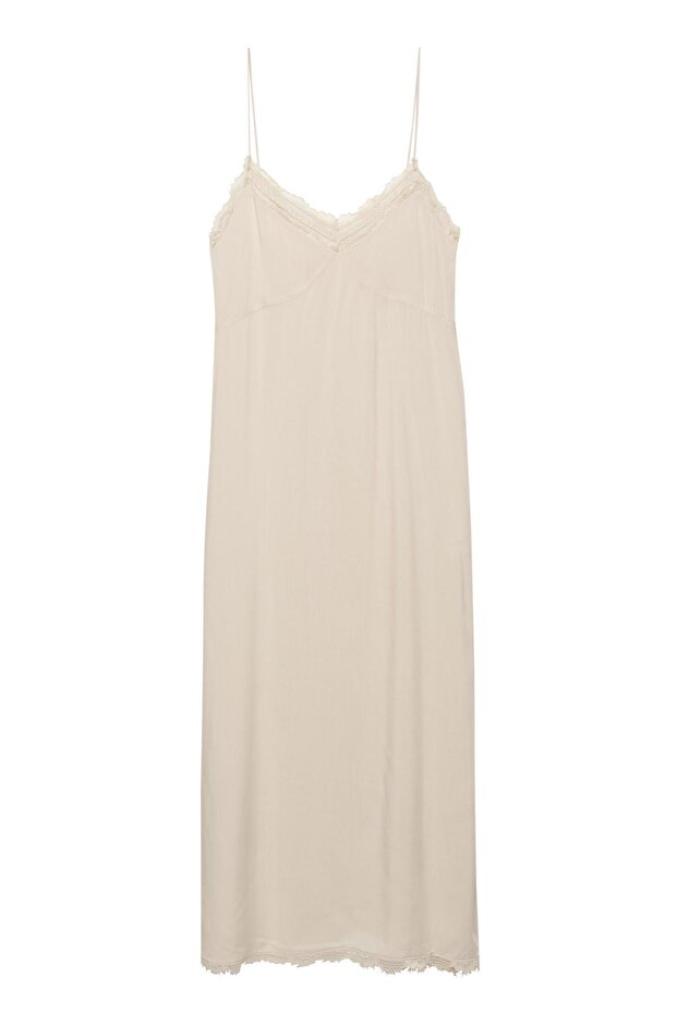 Midi iç çamaşırı elbise - 4