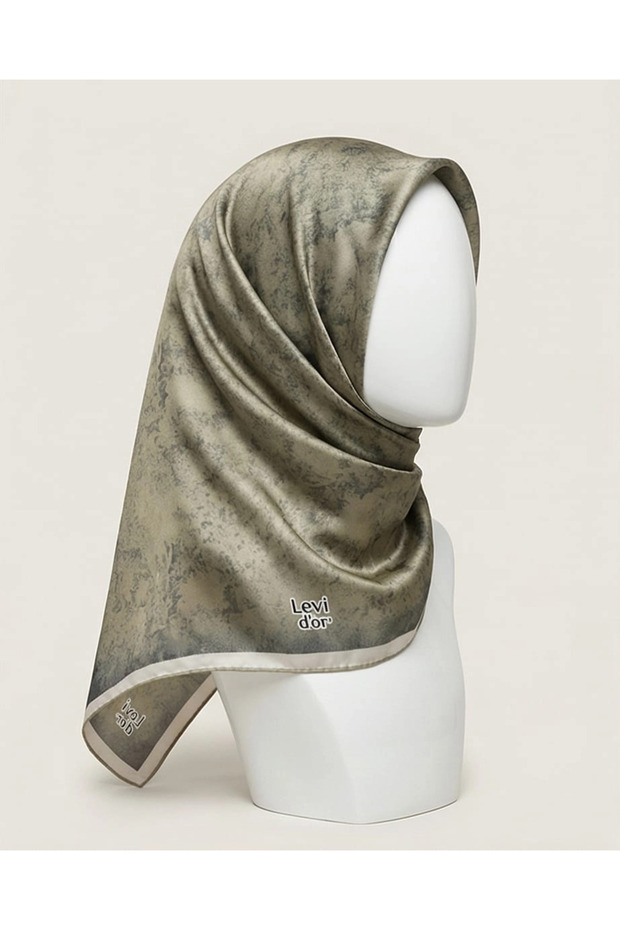 KRİSTAL EŞARP-Haki - 3